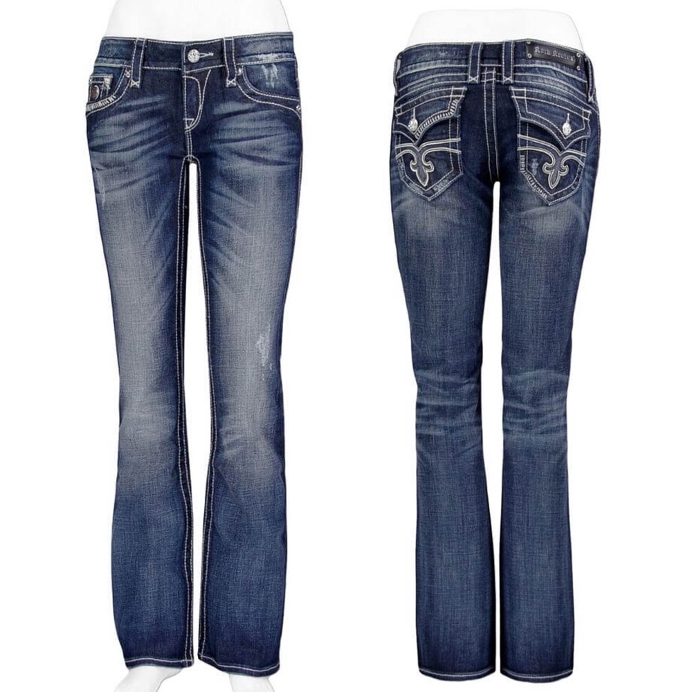 Rock Revival Bootcut Stretch Jean in Jen wash